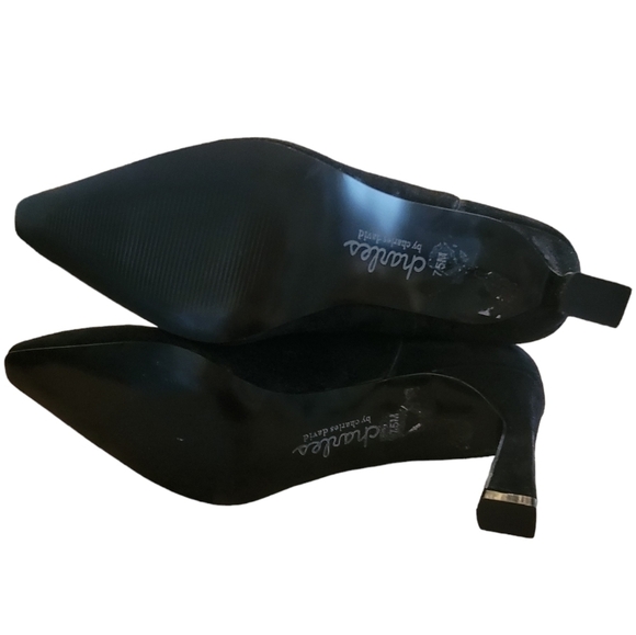 Charles by Charles David Chisel Suede Bootie Size 7 1/2 NWOB - Picture 9 of 12